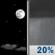 Tonight: Mostly Clear then Slight Chance Rain Showers