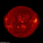SOHO EIT 304 image of the sun