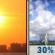 Sunday: Mostly Sunny then Chance Showers And Thunderstorms