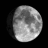 Moon age: 9 days, 23 hours, 1 minutes,82%