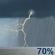 This Afternoon: Showers and thunderstorms likely before 5pm, then a chance of showers and thunderstorms. Mostly cloudy. High near 83, with temperatures falling to around 79 in the afternoon. North northeast wind around 5 mph. Chance of precipitation is 70%. New rainfall amounts between a tenth and quarter of an inch possible. This Afternoon: Showers And Thunderstorms Likely