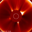 Latest LASCO C2 image of the Sun