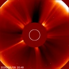 Latest LASCO C2 image of the Sun