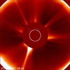 Latest LASCO C2 image of the Sun