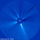 Latest LASCO C3 image of the Sun