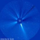 Latest LASCO C3 image of the Sun