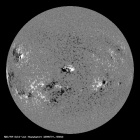 Latest SDO/HMI Magnetogram image of the Sun