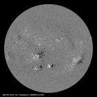 Latest SDO/HMI Magnetogram image of the Sun