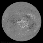 Latest SDO/HMI Magnetogram image of the Sun