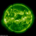 SOHO EIT 195 image of the sun