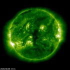 SOHO EIT 195 image of the sun