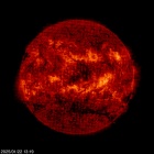 SOHO EIT 304 image of the sun