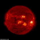 SOHO EIT 304 image of the sun